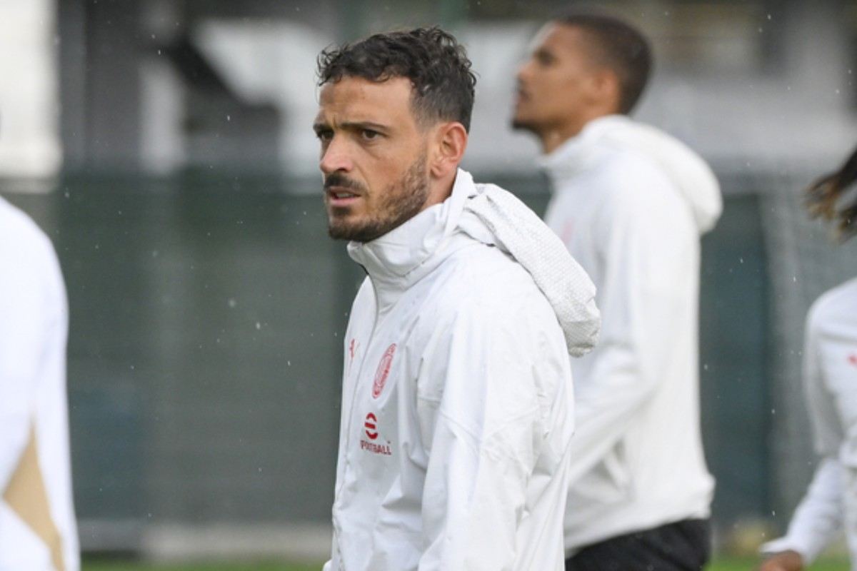 Alessandro Florenzi in un allenamento della passata stagione