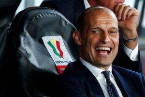 Il tecnico del Milan, Massimiliano Allegri