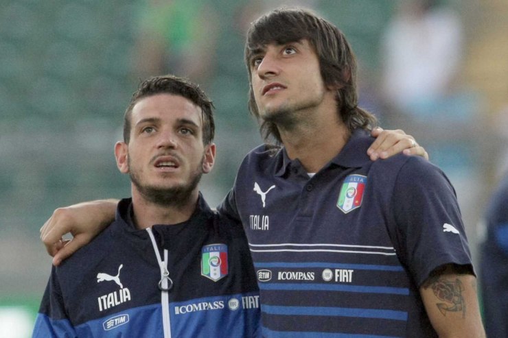 Mattia Perin e Alessandro Florenzi in Nazionale
