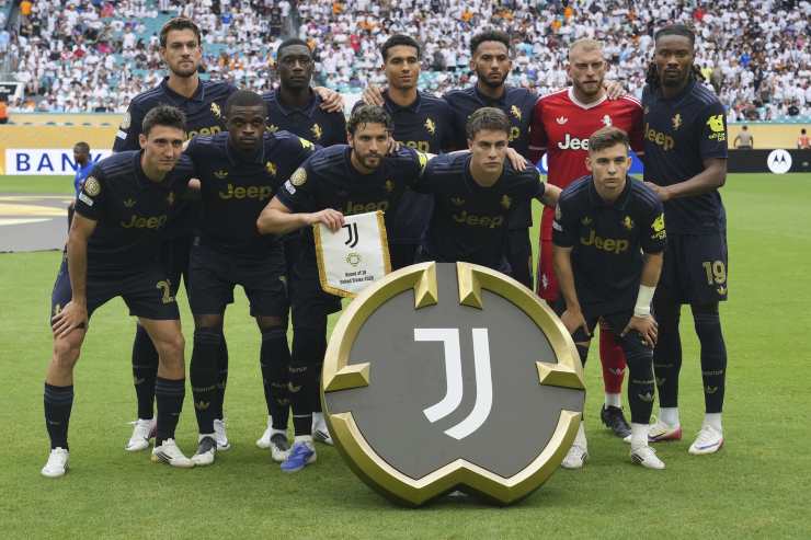 Una formazione della Juventus al Mondiale per Club