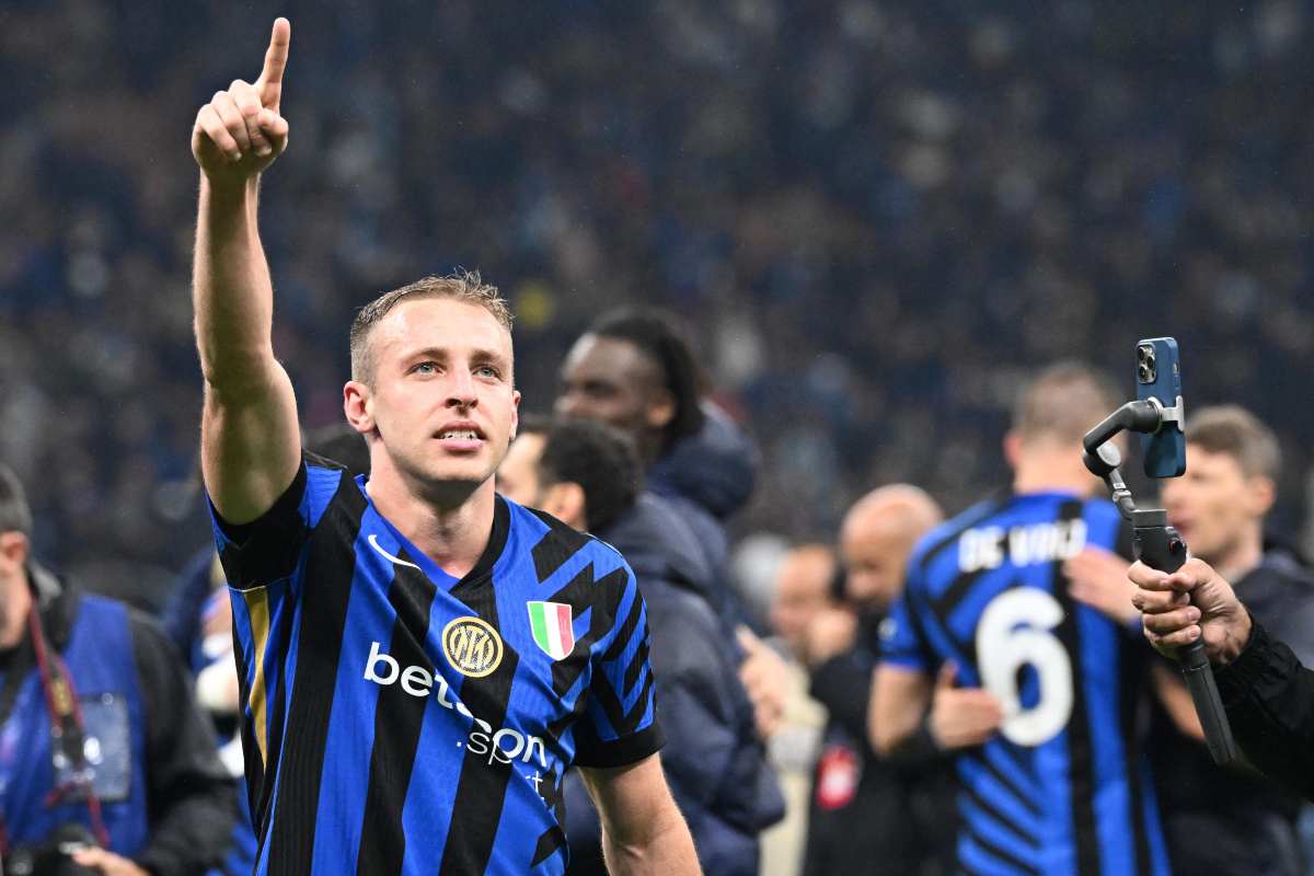 Davide Frattesi, centrocampista dell'Inter