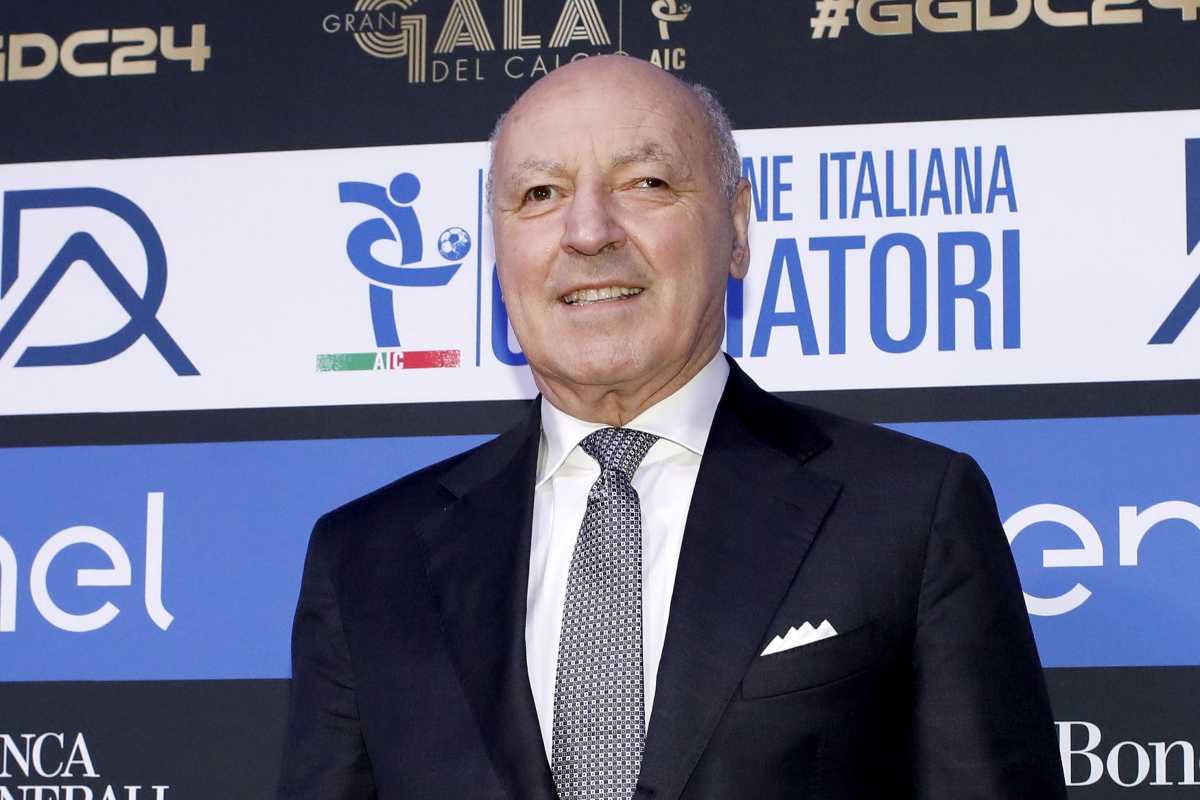 Beppe Marotta, presidente dell'Inter