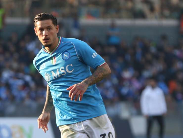 Pasquale Mazzocchi con la maglia del Napoli