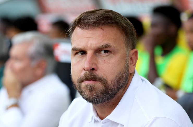 Paolo Zanetti perplesso in panchina