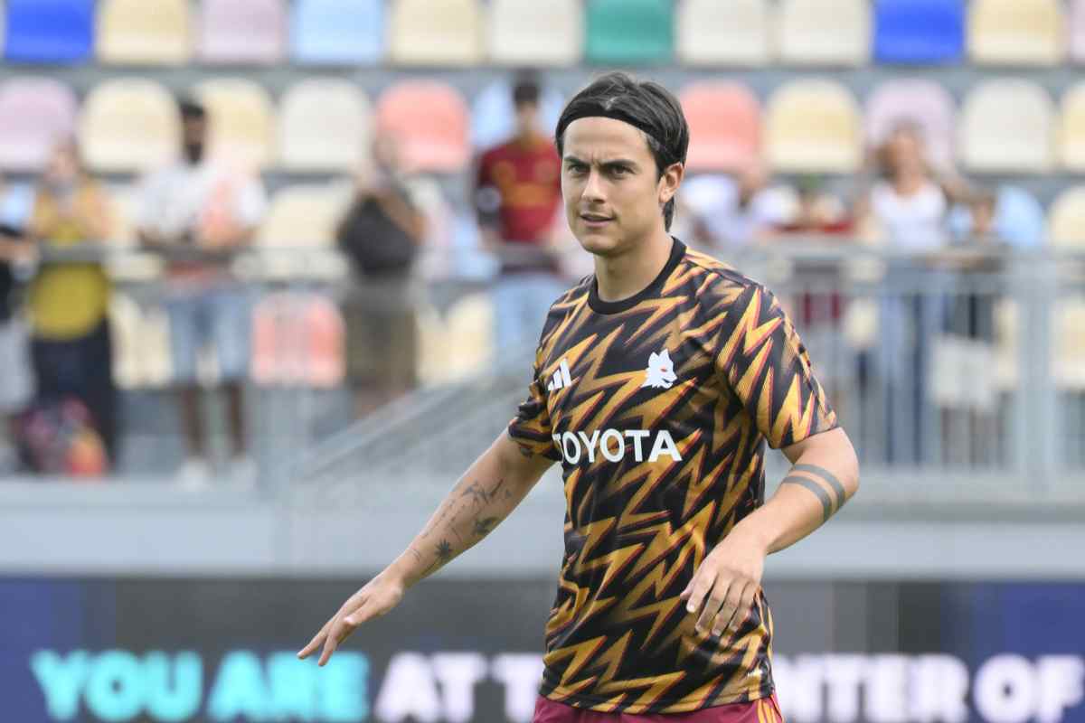 Primo piano di Paulo Dybala