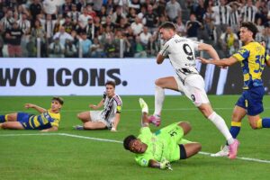 Vlahovic raddoppia in Juventus-Parma