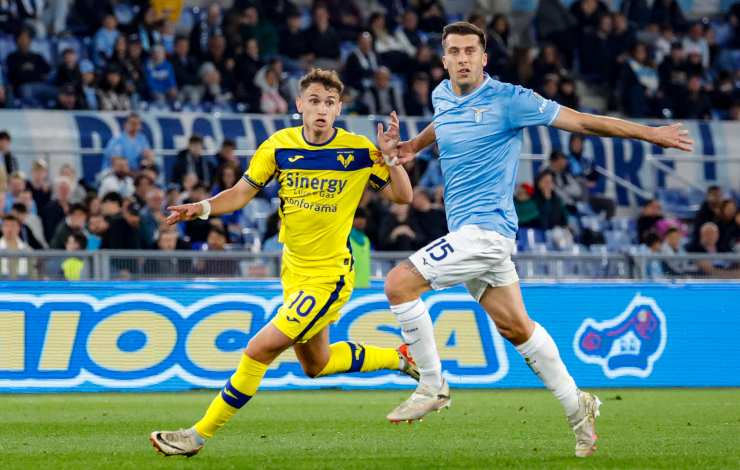 Stefano Mitrovic in un match del 2024