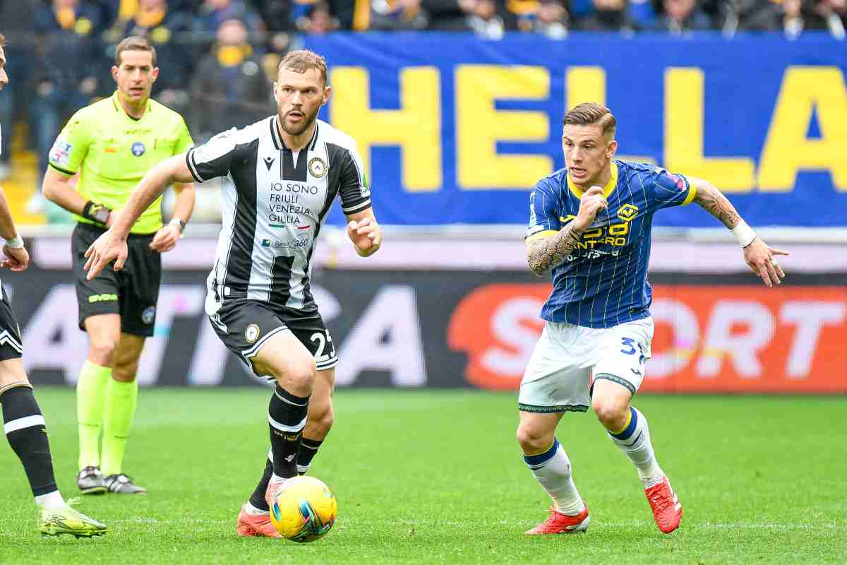 Suslov in campo contro l'Udinese
