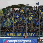 I tifosi del Verona in trasferta