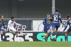 Verona e Atalanta in campo nello scorso campionato