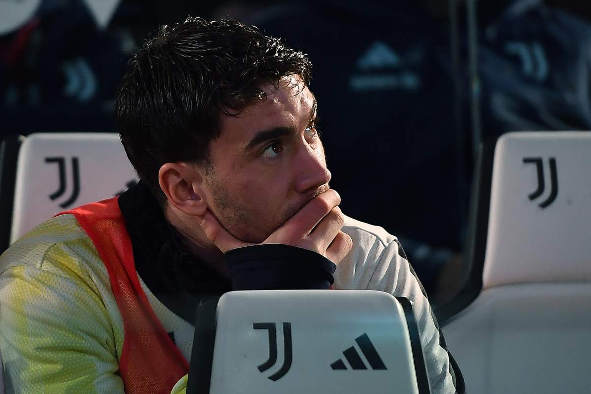 Dusan Vlahovic, attaccante della Juventus