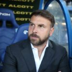 L'allenatore del Verona Paolo Zanetti
