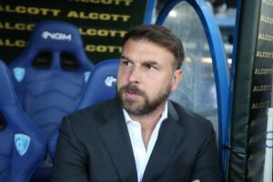 L'allenatore del Verona Paolo Zanetti