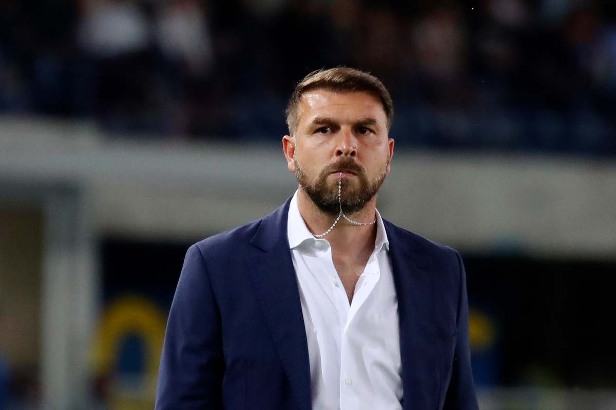 L'allenatore del Verona Paolo Zanetti