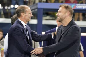 Zanetti e Allegri si salutano