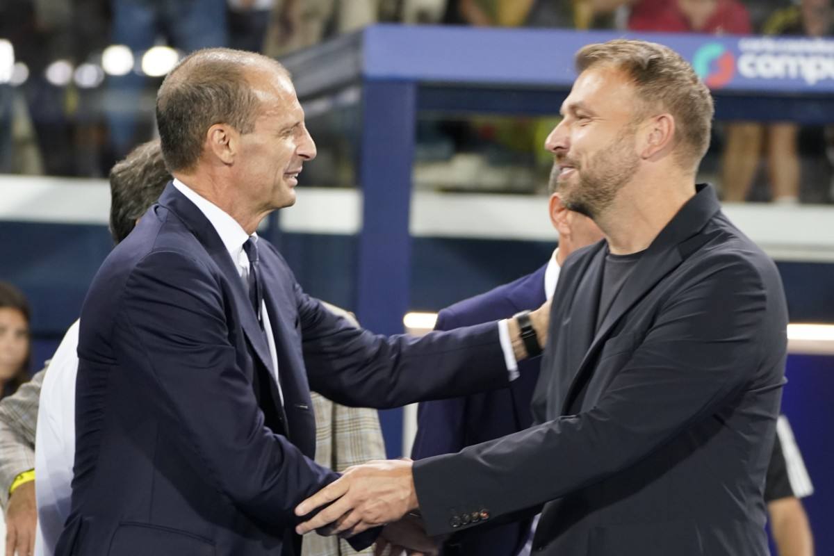 Zanetti e Allegri si salutano