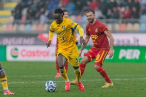 Darboe in campo con il Frosinone