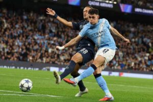 Foden in azione col City
