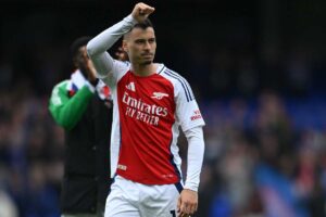 L'esterno d'attacco dell'Arsenal Gabriel Martinelli