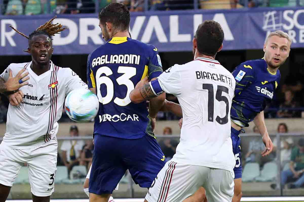Gagliardini in campo col Verona