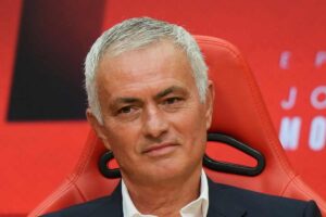 L'allenatore del Benfica José Mourinho