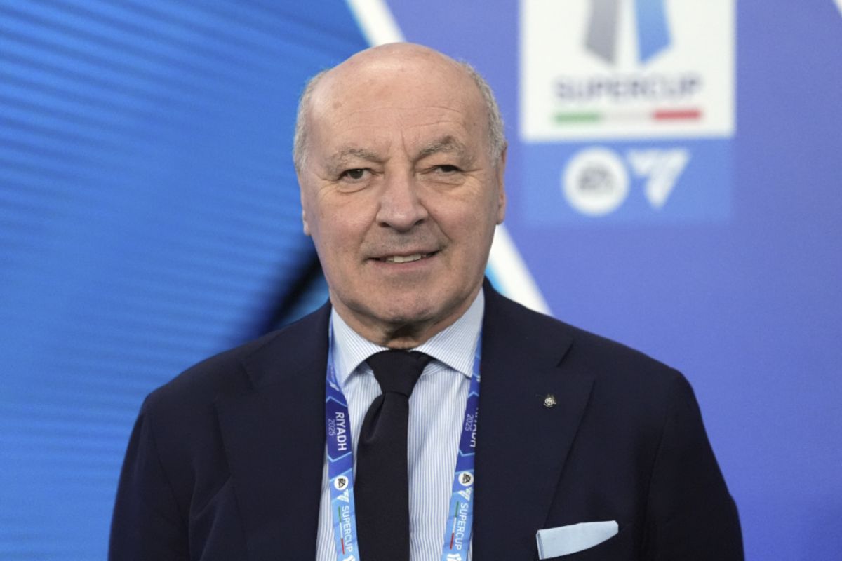 Il presidente dell'Inter, Beppe Marotta