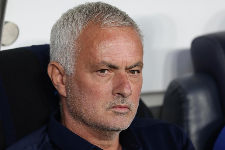 Jose Mourinho in panchina