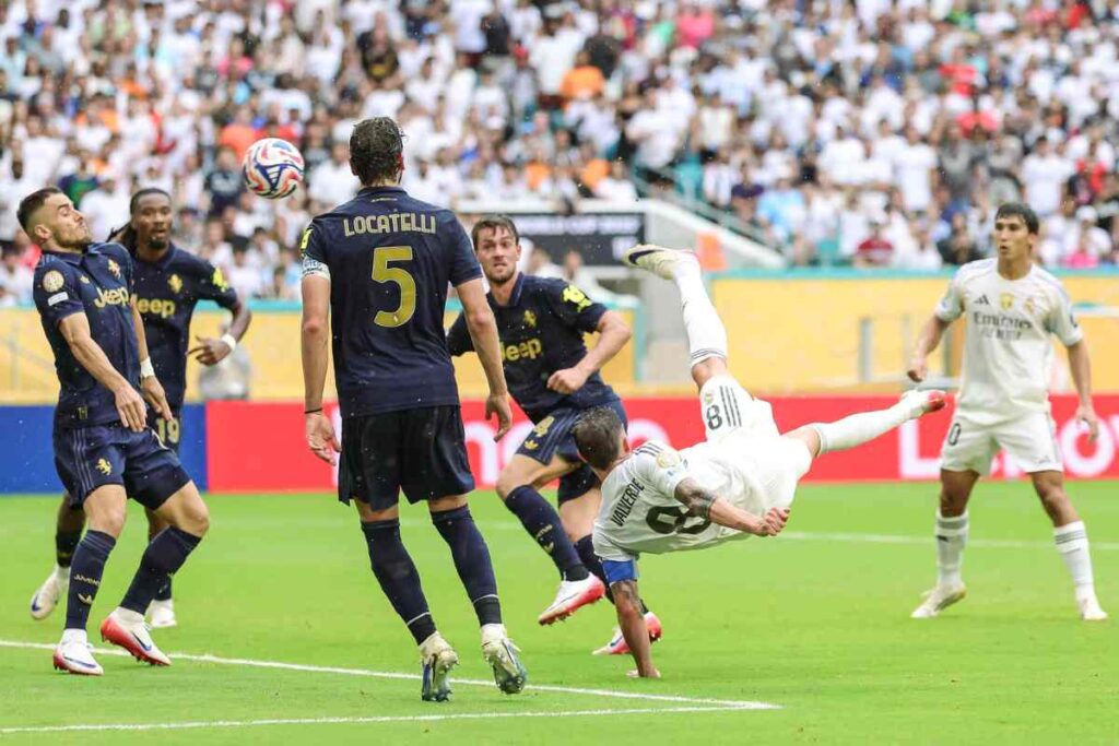 Real Madrid e Juventus in campo nel match dello scorso Mondiale per Club