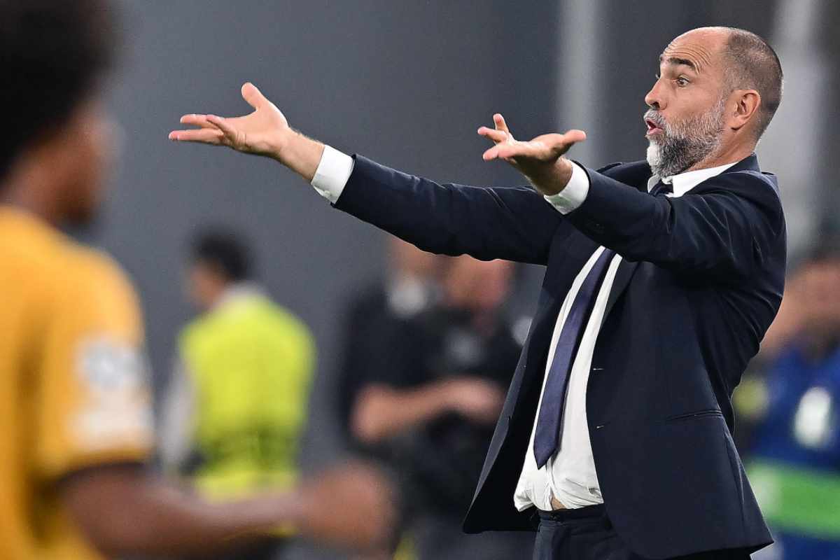 Tudor sconsolato a bordo campo